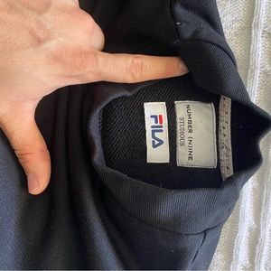 number nine fila jacket